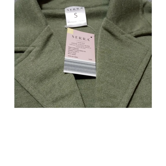 Serra Women's Cardigan Open Front Relaxed Fit - Picture 4 of 10